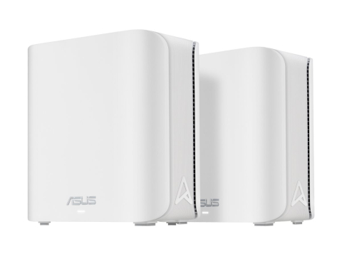 Routere - ASUS ZenWiFi BD4 - Sistem Wi-Fi - (2 routere) - până la 4.900 mp - mesh 1GbE, Wi-Fi 7, 2.5GbE, 5GbE Dual Band