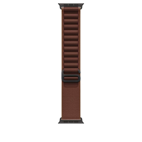 Smartwatch - Curea pentru Apple Watch 49mm Alpine Loop Burgundy Large cu elemente Black Titanium - APPLE