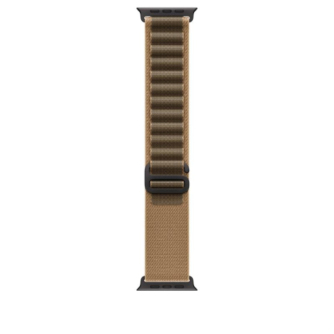 Smartwatch - Curea pentru Apple Watch 49mm Alpine Loop Desert Medium cu elemente Black Titanium - APPLE
