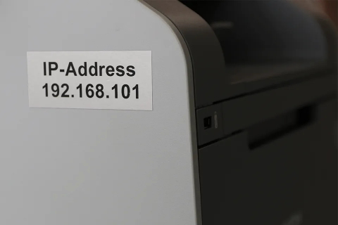 Banda de etichete Brother TZeM961, Laminată, Negru pe Argintiu Mată, 36mm/8m [3]