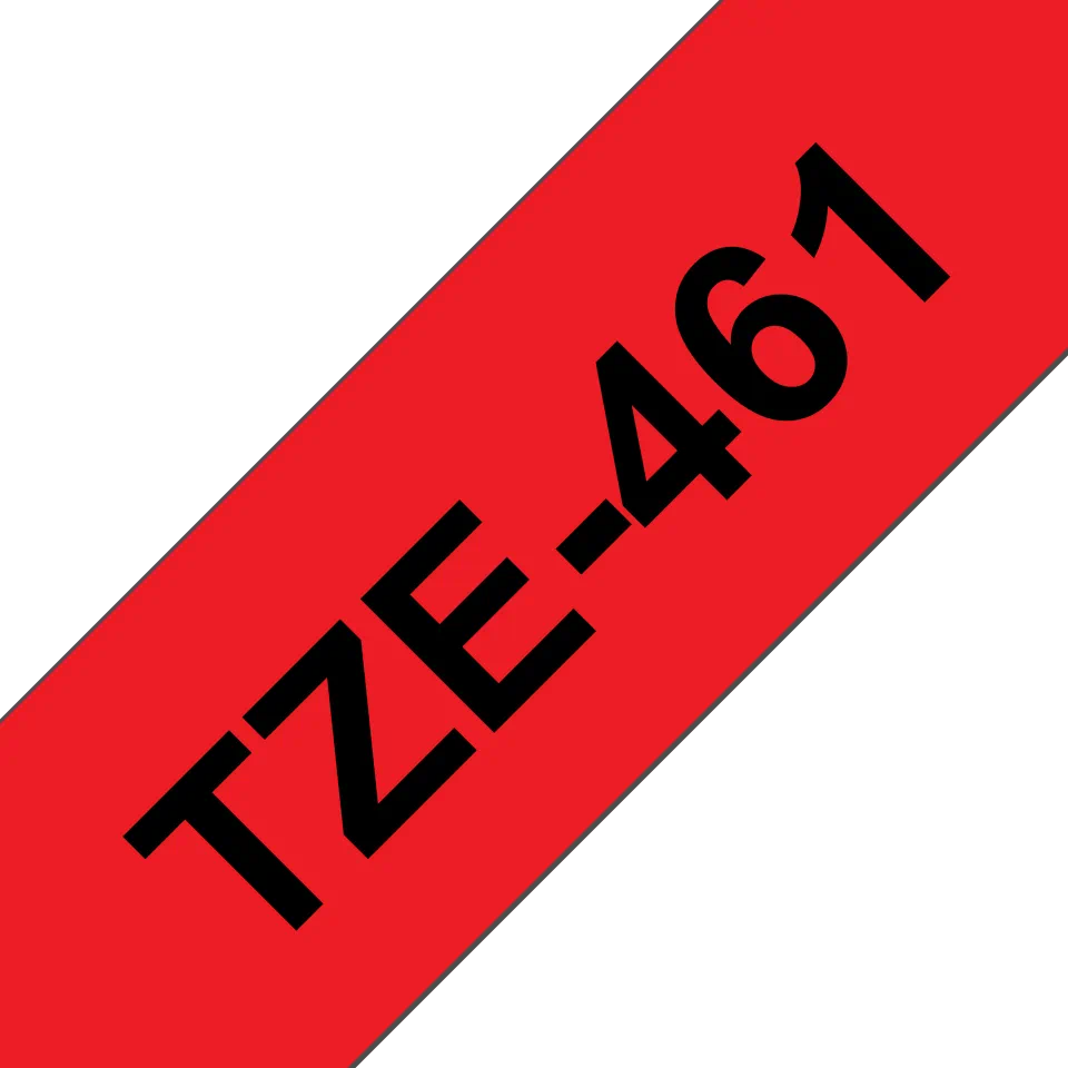 Consumabile - Etichete brother TZE461 36mm BLACK ON RED