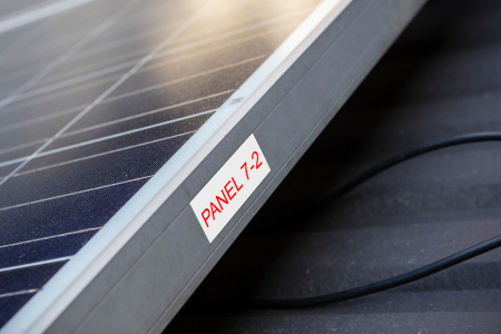 Brother tape 36mm RED ON WHITE TZE262 [3]