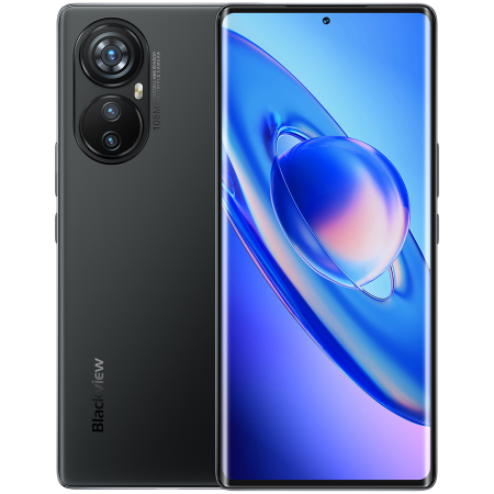 Telefoane - Blackview A200 Pro 12/256GB, 6.67" AMOLED Curved 120Hz Display Gorilla Glass 5, MediaTek Helio G99 Octa core, 16MP Front/108MP, Battery 5050mAh (FC), LTE 4G, Optical In-display Fingerprint Sensor, And