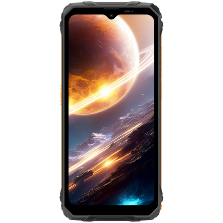 Blackview FORT1 LTE 6.56-inch HD+ 1612x720 90Hz 6+256GB Unisoc T615 Octa-Core 1.8GHz 8MP Front 16+2MP Rear NFC MIL-STD-810H 10000mAh Fingerprint Android 15 Orange [1]