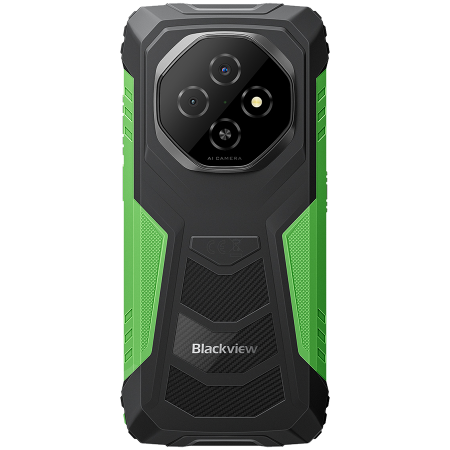 Blackview FORT1 LTE 6.56-inch HD+ 1612x720 90Hz 6+256GB Unisoc T615 Octa-Core 1.8GHz 8MP Front 16+2MP Rear NFC MIL-STD-810H 10000mAh Fingerprint Android 15 Green [4]