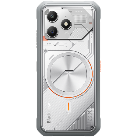 Blackview FORT100 LTE 6.56-inch HD+ 1612x720 90Hz 8+128GB MT Helio G81 Octa-Core 2.0GHz 13MP Front 16MP Rear NFC MIL-STD-810H 5000mAh Fingerprint Android 16 Lunar White [5]