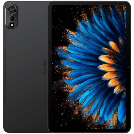 Tablete - Blackview MEGA 2 SET LTE 12-inch FHD+IPS 1200x2000 60Hz 12GB+256GB Unisoc T615 Octa-core 1.6GHz Cam Front 8MP Rear 16MP 9000mAh+Charging 18W Fast / Cable Film Case Stylus Mouse Keyboard EN Netflix HD 