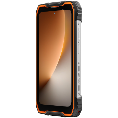 Blackview ROCK 2 5G 6.67-inch HD+ 1640x720 120Hz 12+256GB Unosoc T8100 Octa-Core 2.2GHz 13MP Front 16MP Rear NFC FG MIL-STD-810H 15000mAh Fingerprint Android 16 Orange [3]