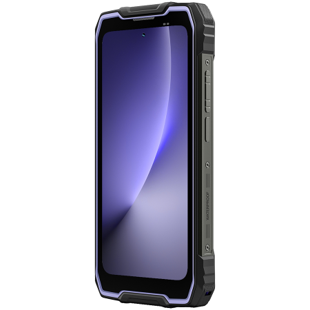 Blackview ROCK 2 5G 6.67-inch HD+ 1640x720 120Hz 12+256GB Unosoc T8100 Octa-Core 2.2GHz 13MP Front 16MP Rear NFC FG MIL-STD-810H 15000mAh Fingerprint Android 16 Purple [3]