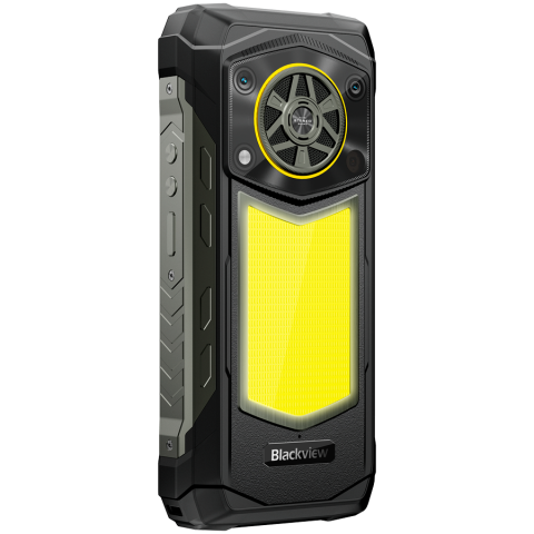 Blackview ROCK 5 LTE 6.78-inch FHD+ 2460x1080 120Hz 12+256GB MT G100 Octa-Core 2.2GHz 50MP Front 108MP+20MP Rear NFC FP Night Vision cam MIL-STD-810H 20000mAh Android 16,Black [6]
