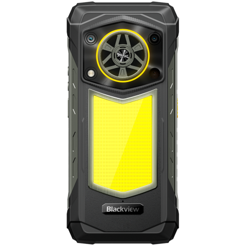 Blackview ROCK 5 LTE 6.78-inch FHD+ 2460x1080 120Hz 12+256GB MT G100 Octa-Core 2.2GHz 50MP Front 108MP+20MP Rear NFC FP Night Vision cam MIL-STD-810H 20000mAh Android 16,Black [5]