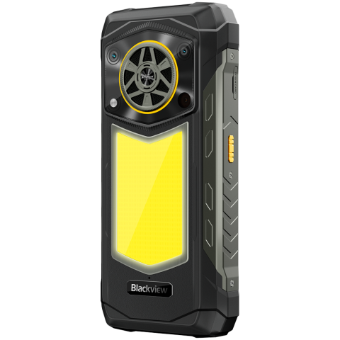 Blackview ROCK 5 LTE 6.78-inch FHD+ 2460x1080 120Hz 12+256GB MT G100 Octa-Core 2.2GHz 50MP Front 108MP+20MP Rear NFC FP Night Vision cam MIL-STD-810H 20000mAh Android 16,Black [7]
