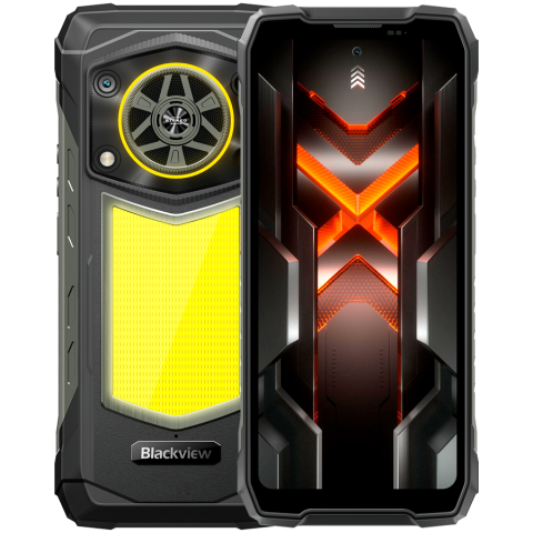 Blackview ROCK 5 LTE 6.78-inch FHD+ 2460x1080 120Hz 12+256GB MT G100 Octa-Core 2.2GHz 50MP Front 108MP+20MP Rear NFC FP Night Vision cam MIL-STD-810H 20000mAh Android 16,Black [0]