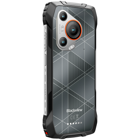 Blackview Rugged BL7000 Dual 5G 6.78" FHD+IPS 1080x2460 8Gb+256Gb MT6835V Octa-core 2.4GHz Camera Front 32MP Rear 50+20MP Night Vision NFC Glove Mode AI 7500mAh NO Carger Android 15 Orange [5]