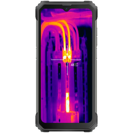 Telefoane - Blackview Rugged BL8800 Dual 5G Pro 6.58" FHD+IPS 1080x2408 8GB/128GB, MT6833V Octa-core 2.2GHz, 16MP Front/5MP+50MP Back Camera FLIR thermal camera Battery 8380mAh Type-C Android 11 Fingerprint Dual 