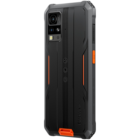 Blackview Rugged BV4800SE LTE 6.56" HD+IPS 720x1612 90Hz 4Gb+64Gb UMS9320E Octa-Core 1.8GHz CAM Front 8MP Rear 16MP+2MP NFC 5100mAh NO Charger Android 15 Orange [6]