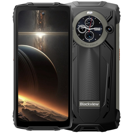 Telefoane - Blackview Rugged BV8200 LTE 6.5-inch FHD+IPS 1080x2400 120Hz Corning 3th + 1.3-inch 360x360 12+256GB MT8781 Octa-core 2.2GHz 8800mAh NO Charger CAM Front 32MP Rear 50+13MP IP68/IP69K/MIL-STD-810H NFC 