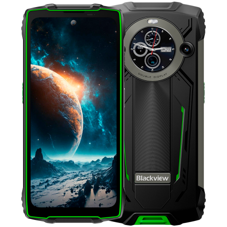 Telefoane - Blackview Rugged BV8200 LTE 6.5-inch FHD+IPS 1080x2400 120Hz Corning 3th + 1.3-inch 360x360 12+256GB MT8781 Octa-core 2.2GHz 8800mAh NO Charger CAM Front 32MP Rear 50+13MP IP68/IP69K/MIL-STD-810H NFC 