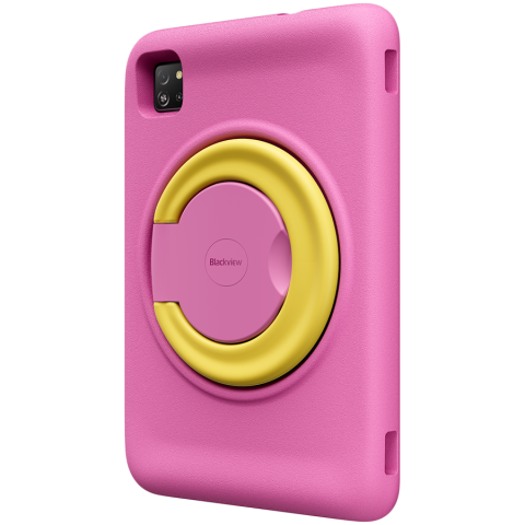 Blackview Tab 60 Pro Kids LTE 10.1-inch HD+ 800x1280 IPS 60Hz 4GB/128GB Octa-core T606 1.6GHz 5MP Front/8MP Back Camera Battery 7700mAh NO Carger USB Type-C Android 15 SD card slot Rose Pink [6]
