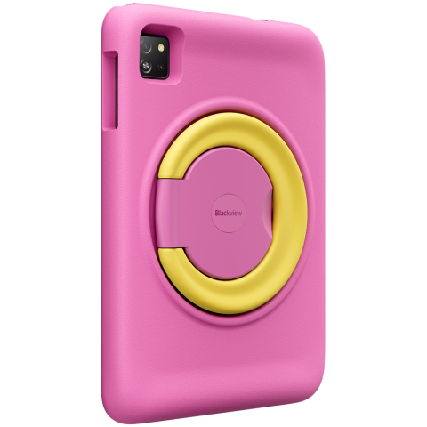 Blackview Tab 60 Pro Kids LTE 10.1-inch HD+ 800x1280 IPS 60Hz 4GB/128GB Octa-core T606 1.6GHz 5MP Front/8MP Back Camera Battery 7700mAh NO Carger USB Type-C Android 15 SD card slot Rose Pink [5]