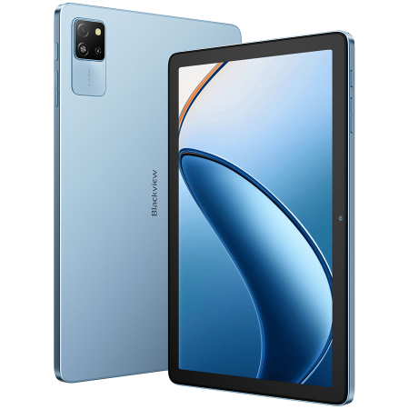 Tablete - Blackview TAB60 WiFi6 10.1-inch HD+IPS 800x1280 60Hz 4GB/128GB A523 Octa-core 1.8GHz Camera Front 5MP Rear 8MP 5100mAh NO Charger Android 15 Sunny Sky Blue