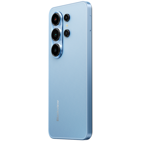 Blackview WAVE 10C LTE 6.88-inch HD IPS 720x1640 90Hz 4+128GB T310 Quad-core 2.0GHz CAM 8MP+13MP 5000mAh Android 16 Face ID,Iris Blue [6]