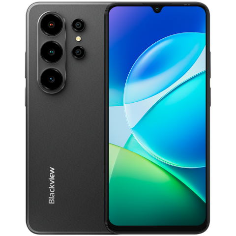 Blackview WAVE 10C LTE 6.88-inch HD IPS 720x1640 90Hz 4+32GB T310 Quad-core 2.0GHz CAM 8MP+13MP 5000mAh Android 16 Face ID,Graphite Black [0]