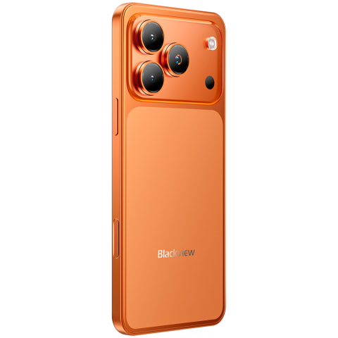 Blackview WAVE 7C LTE 6.56" HD IPS 720x1612 90Hz 4+64GB Unisoc (T310) Quad Core 2.0GHz CAM 32MP/13MP Face ID 5000mAh No Charger Android 16 Vitality Orange [3]