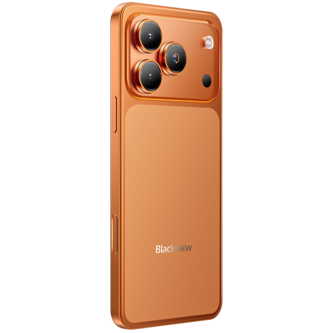 Blackview WAVE 7C LTE 6.56-inch HD IPS 720x1612 90Hz 4+64GB T310 Quad-core 2.0GHz CAM 13MP+32MP 5000mAh Android 16 Face ID Protective Case,Vitality Orange [4]