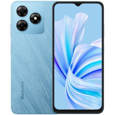 Telefoane - Blackview WAVE 8C LTE 6.56" LTE HD IPS 720x1612 60Hz 2+64GB T603 1.6GHz CAM 8MP/13MP 5000mAh Android 14GO Dawn Blue