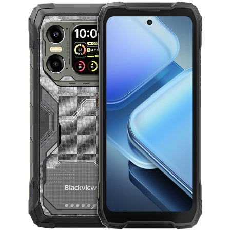 Telefoane - Blackview XPLORE 1 5G Rugged Phone 6.78-inch FHD 2460x1080 120Hz+2.01-inch 296x240 12+256GB MTK Dimensity 7050 octa-core 2.4Ghz Cam 50+64MP+20MP Night Vision 20000mAh NFC Gorilla Glass 5 Android 15 MI