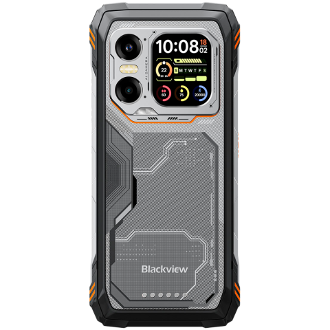Blackview XPLORE 1X Rugged Phone 5G 6.78 inch FHD 2460x1080 120Hz + 2.01 inch 296x240 12/256Gb MT 7050 Octa-Core 2.4GHz 50MP Front 108+20MP Rear Cam Night vision WiFi6 NFC 10000mAh MIL-STD-810H Androi [4]