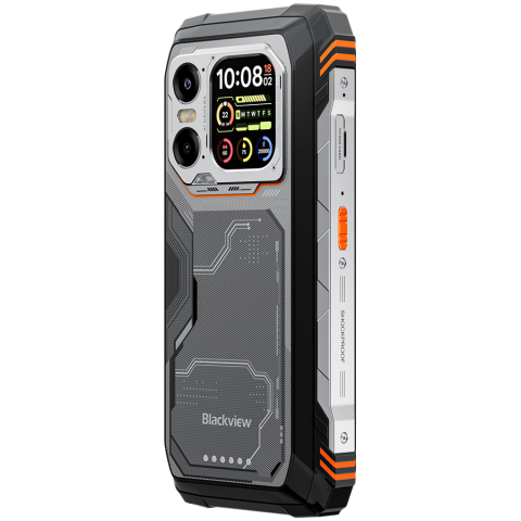 Blackview XPLORE 1X Rugged Phone 5G 6.78 inch FHD 2460x1080 120Hz + 2.01 inch 296x240 12/256Gb MT 7050 Octa-Core 2.4GHz 50MP Front 108+20MP Rear Cam Night vision WiFi6 NFC 10000mAh MIL-STD-810H Androi [6]