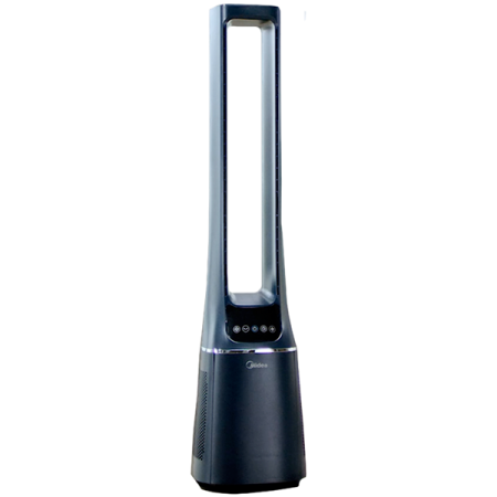 AGD - Bladeless Fan & air purifier, Smart WiFi, digital with IOT and remote, H13 HEPA filter, 10 speeds, wide oscillation, ION mode, up to 48 m2, timer, INTELLIGENT WIND, sleep mode, Led display