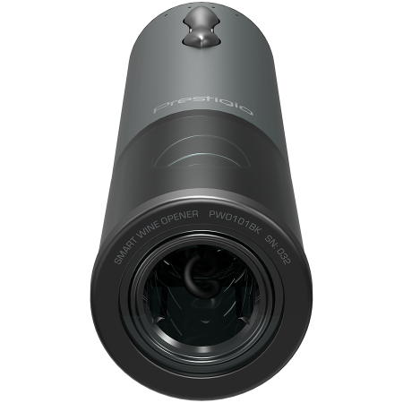 Bolsena, Electric wine opener with Prestigio Logo, aerator , vacuum preserver, Black color [4]