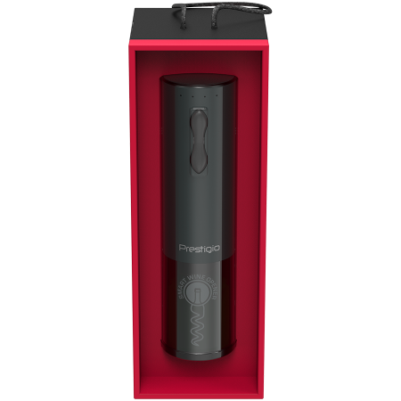 Bolsena, Electric wine opener with Prestigio Logo, aerator , vacuum preserver, Black color [7]