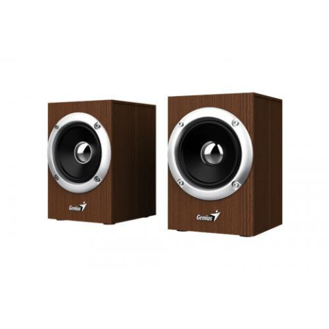 NOD_products_tech - Boxe PC Genius SP-HF 280 Wood, Sistem 2.0, Maro