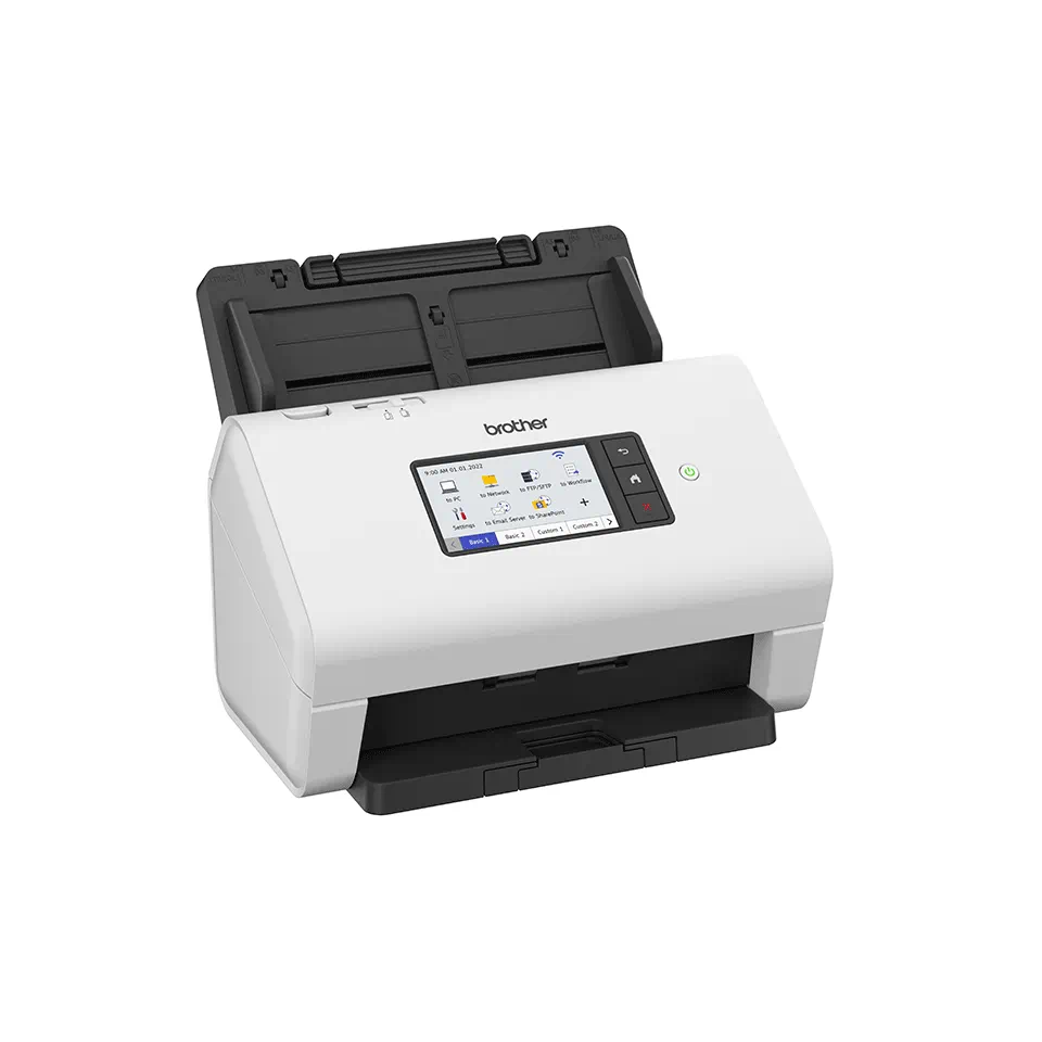 Scannere - Scaner documente Brother ADS-4900W, USB, Wi-fi, Duplex, 60ppm, A4
