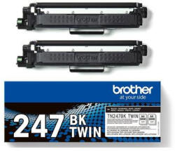 Cartus Toner - Pachet 2 Cartuse Toner Brother TN-247, 2 x 3000 pagini, Black