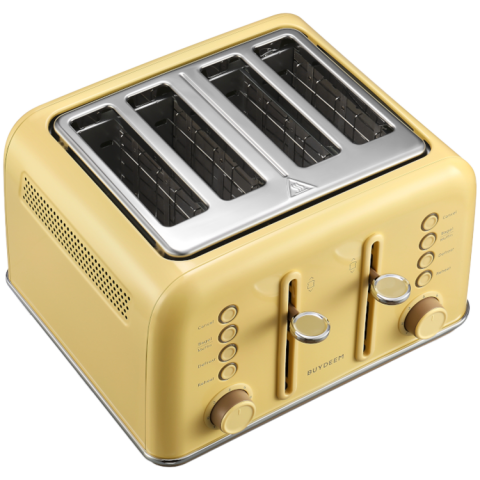 BUYDEEM 4 Slice Toaster, model DT640E, color Mellow Yellow, EU [1]