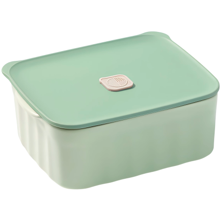 BUYDEEM Bento Lunch Box 810 ml, model CT1006, color Cozy Greenish [2]