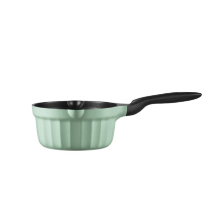 BUYDEEM Cast Aluminum Nonstick Sauce Pan 1,8L, model CP141, color Cozy Greenish [1]