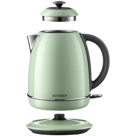 BUYDEEM Electric Kettle, model K640, color Cozy Greenish, EU [1]