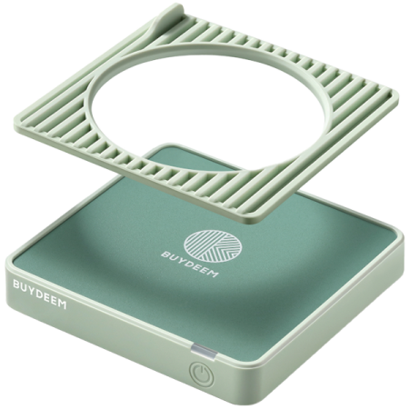 BUYDEEM Mug/coffee warmer, model OA2001, color Cozy Greenish [4]