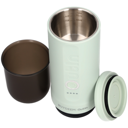 BUYDEEM Nano Espresso Machine, model OTEM-01, color Cozy Greenish [2]