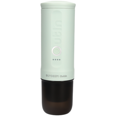 AGD - BUYDEEM Nano Espresso Machine, model OTEM-01, color Cozy Greenish