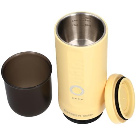 BUYDEEM Nano Espresso Machine, model OTEM-01, color Mellow Yellow [2]