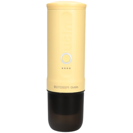 AGD - BUYDEEM Nano Espresso Machine, model OTEM-01, color Mellow Yellow