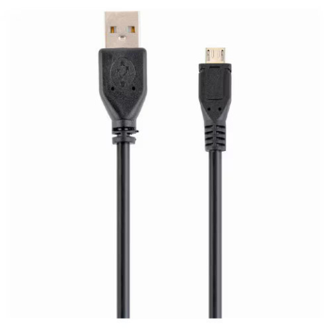 Cabluri Usb & Thunderbolt - Cablu date si incarcare Gembird CCP-MUSB2-AMBM-0.1M Micro-USB 0.1m