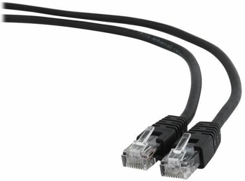 Cabluri retea - Cablu de retea GEMBIRD UTP Cat. 6, 0.25m, Negru